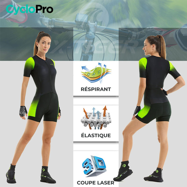 Fiets-/MTB-pak voor dames - Racing+ CycloPro 