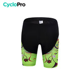 Damesfiets-/MTB-koersbroek - Green+ CycloPro XS dameskoersbroek Zonder 