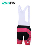 Dames fiets-/mountainbikebroek - Pinky+ CycloPro damesbroek 