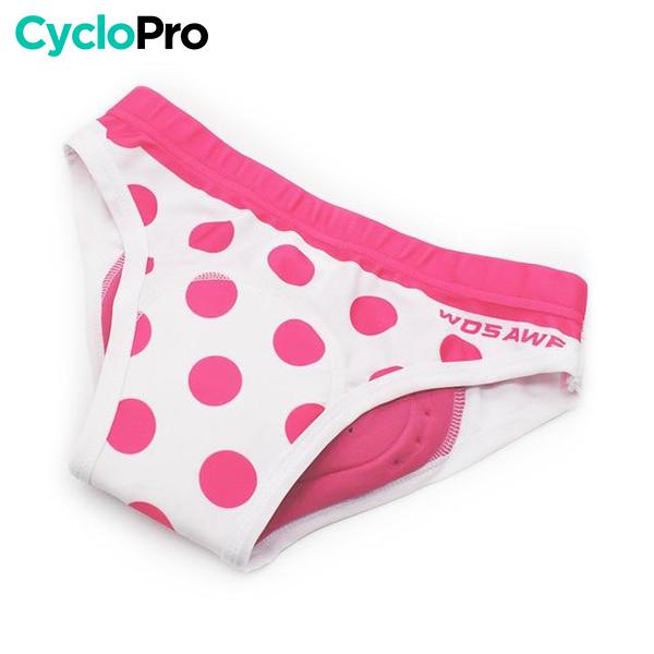 CULOTTE À POIDS NOIRE VTT/CYCLISME ABSOR+ - FEMME Culotte absorbe chocs I*Love*Cycling Store 