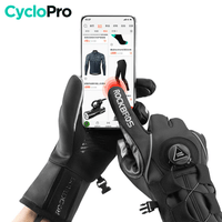 Gants montants hiver - Modul+ - DESTOCKAGE gants d'hiver CycloPro 