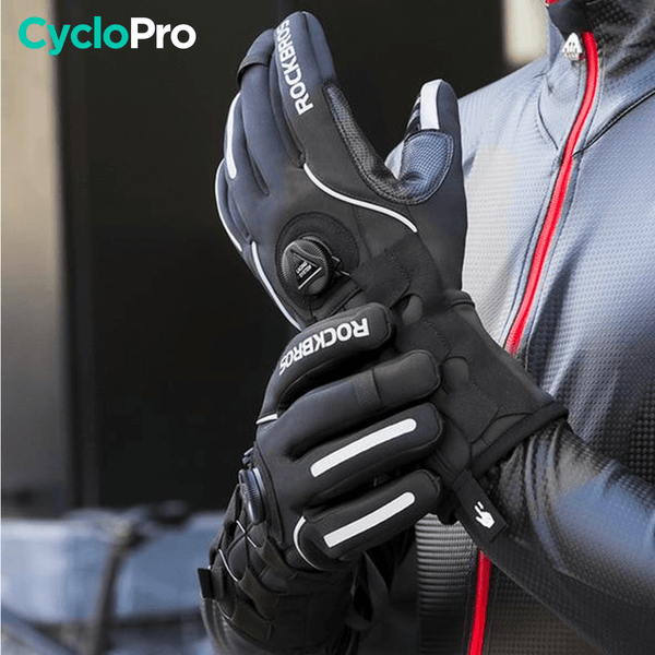 Gants montants hiver - Modul+ - DESTOCKAGE gants d'hiver CycloPro 