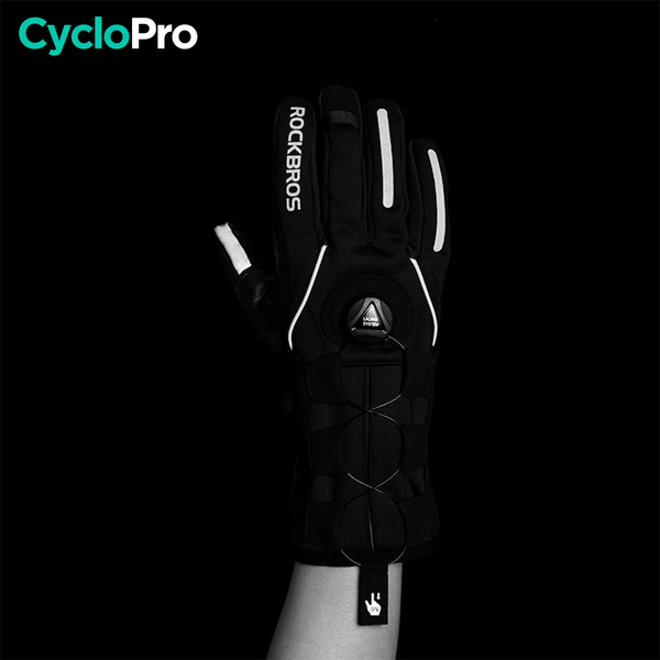 Gants montants hiver - Modul+ - DESTOCKAGE gants d'hiver CycloPro 