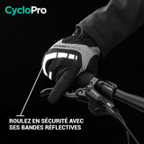 Gants montants hiver - Protect+ Gants vélo hiver CycloPro 