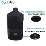 Gilet Coupe-vent - Light & Protect gilet coupe-vent CycloPro 