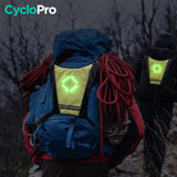 Lichtgevend fietsvest - Securimax Cyclo Pro lichtgevend vest 