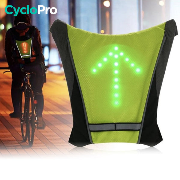 Lichtgevend fietsvest - Securimax Cyclo Pro lichtgevend vest 