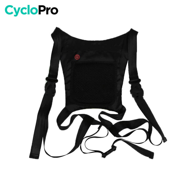 Lichtgevend fietsvest - Securimax Cyclo Pro lichtgevend vest 
