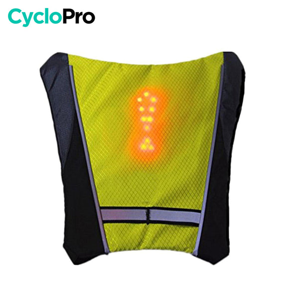 Lichtgevend fietsvest - Securimax Cyclo Pro lichtgevend vest 