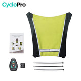 Lichtgevend fietsvest - Securimax Cyclo Pro lichtgevend vest 