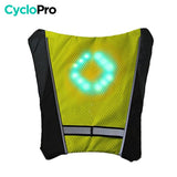 Lichtgevend fietsvest - Securimax Cyclo Pro lichtgevend vest 