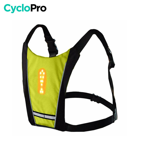 Lichtgevend fietsvest - Securimax Cyclo Pro lichtgevend vest 