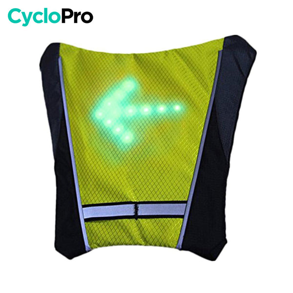 Lichtgevend fietsvest - Securimax Cyclo Pro lichtgevend vest 