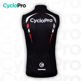 Mouwloos wielershirt zwart en rood - Dynamo mouwloos shirt GT-Cycle Outdoor Store 