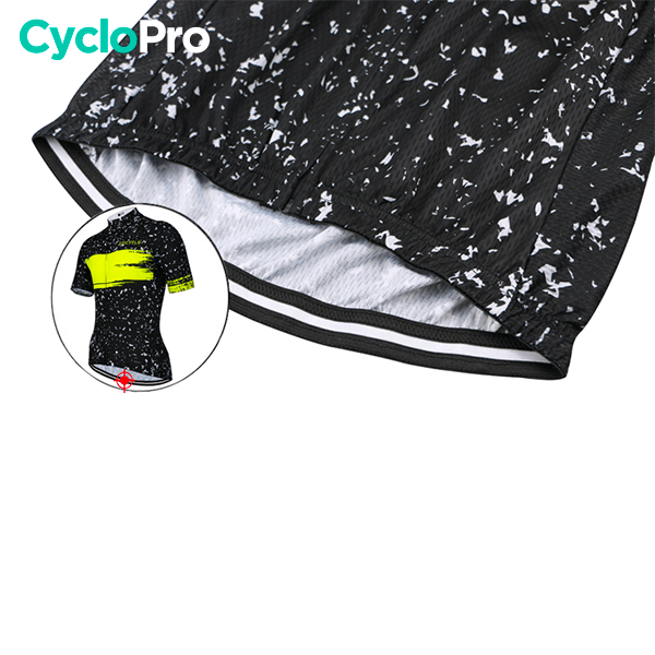 Geel wielershirt - Galaxy+ Kort wielershirt GT-Cycle Outdoor Store 