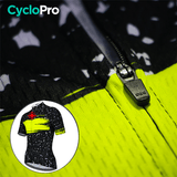 Geel wielershirt - Galaxy+ Kort wielershirt GT-Cycle Outdoor Store 