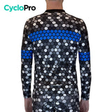 MAILLOT LONG DE CYCLISME BLEU - AUTOMNE - ATMOSPHERE+ Maillot long pour homme GT-Cycle Outdoor Store 