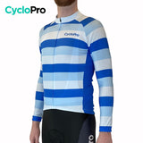 MAILLOT LONG DE CYCLISME BLEU - AUTOMNE - ÉVASION+ Maillot long pour homme GT-Cycle Outdoor Store 