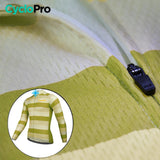 LANGE GELE FIETSJERSEY - WINTER - ÉVASION+ Thermojersey heren GT-Cycle Outdoor Store 