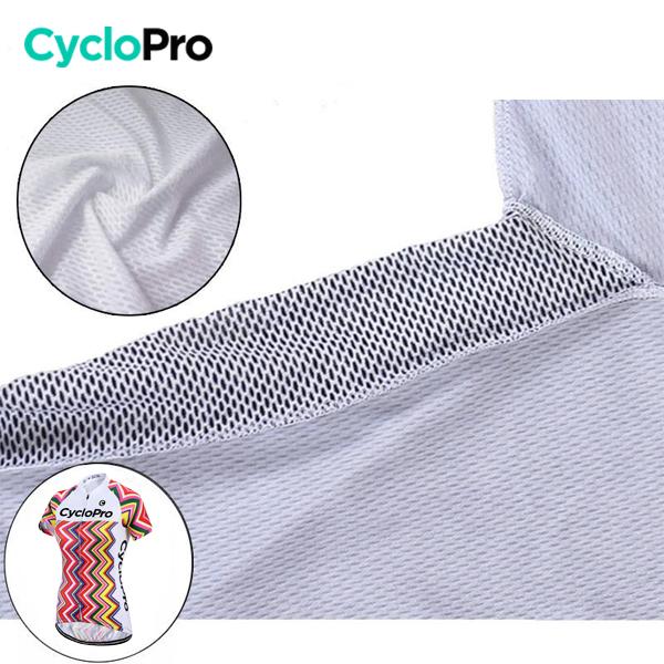 LANG ROZE FIETSJERSEY - HERFST - MOSAIC+ jersey met lange mouwen voor dames GT-Cycle Outdoor Store 