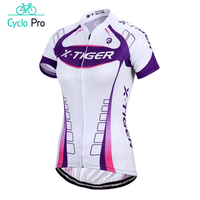 JERSEYS MET KORTE MOUWEN - HERFST/WINTER - VOOR DAMES - OPRUIMING Jersey met korte mouwen voor dames GT-Cycle Outdoor Store XS 