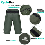 Short VTT / MTB - Technical - DESTOCKAGE Short Vélo VTT CycloPro 