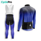 TENUE CYCLISTE AUTOMNE HOMME BLEU - DIMENSION+ tenue cyclisme homme CycloPro 