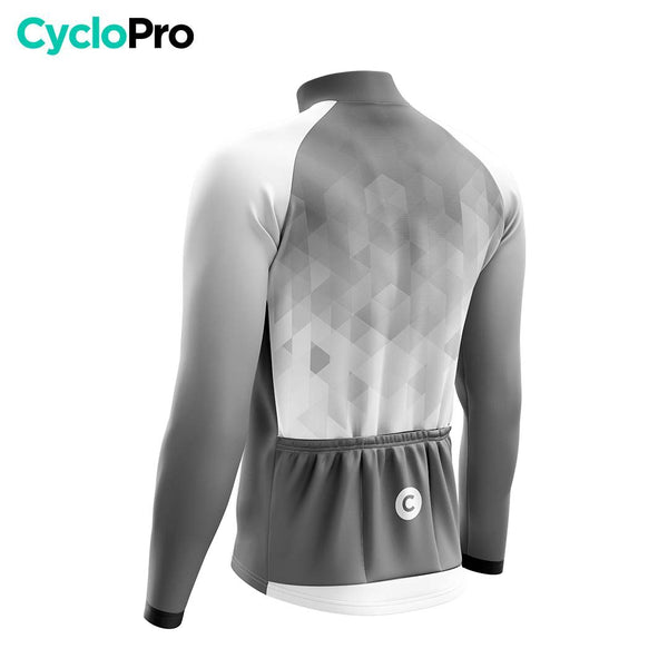 TENUE CYCLISTE AUTOMNE HOMME NOIRE - CRISTAL+ tenue cyclisme homme CycloPro 