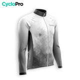 TENUE CYCLISTE AUTOMNE HOMME NOIRE - CRISTAL+ tenue cyclisme homme CycloPro 