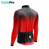 TENUE CYCLISTE AUTOMNE HOMME ROUGE - DIMENSION+ tenue cyclisme homme CycloPro 