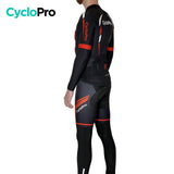 Tenue cycliste automne Noire et Rouge - Scorpion+ tenue de cyclisme automne GT-Cycle Outdoor Store 
