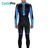 Tenue cycliste hiver bleue - Flash+ tenue de cyclisme hiver GT-Cycle Outdoor Store 