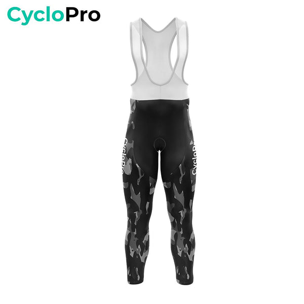 TENUE CYCLISTE HIVER GRISE - COMMANDEUR tenue de cyclisme CycloPro 