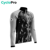 TENUE CYCLISTE HIVER GRISE - COMMANDEUR tenue de cyclisme CycloPro 
