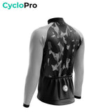 TENUE CYCLISTE HIVER GRISE - COMMANDEUR tenue de cyclisme CycloPro 