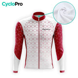 TENUE CYCLISTE HIVER HOMME GRENAT - CUBIC+ tenue cyclisme homme CycloPro 