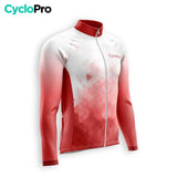 WINTERWIELOUTFIT HEREN ROOD - CRYSTAL+ herenfietsoutfit CycloPro 