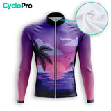 TENUE CYCLISTE HIVER HOMME - SUNSET+ tenue cyclisme homme CycloPro 