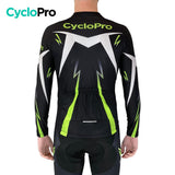 Tenue cycliste hiver Noire et Verte - Confort+ tenue de cyclisme hiver GT-Cycle Outdoor Store 