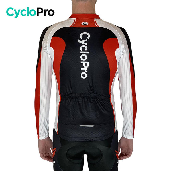 Rode winterfietsoutfit - Racing+ heren wieleroutfit GT-Cycle Outdoor Store 