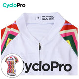 DAMES FIETSOUTFIT - ZIGZAG+ CycloPro zomerfietsoutfit 