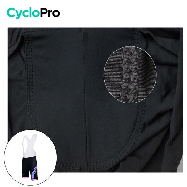 DAMES FIETSOUTFIT - ZIGZAG+ CycloPro zomerfietsoutfit 