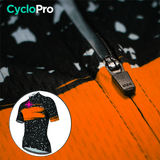 Oranje Fietsoutfit - Galaxy+ Zomerfietsoutfit GT-Cycle Outdoor Store 
