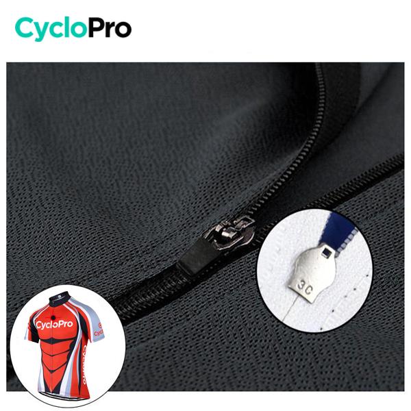 TENUE DE CYCLISTE ROUTE ORANGE - SHAPE+ Tenue de cyclisme été CycloPro 