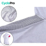 TENUE VÉLO DE ROUTE BLANCHE - ÉLÉGANCE+ Tenue de cyclisme été CycloPro 