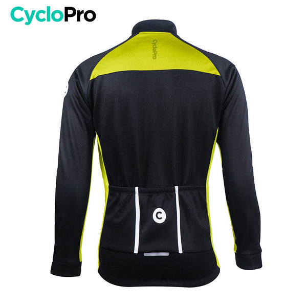 Thermique Cyclisme Jaune - Thermika Veste thermique velo CycloPro 