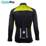 Thermique Cyclisme Jaune - Thermika Veste thermique velo CycloPro 