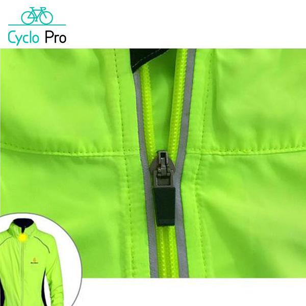 Winddicht en reflecterend fietsjack - CLEARANCE Cyclo Pro 