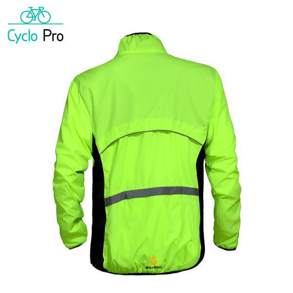 Winddicht en reflecterend fietsjack - CLEARANCE Cyclo Pro 