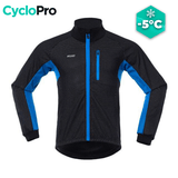 Veste thermique grand froid Bleu Veste thermique ARSUXEO Official Store M 